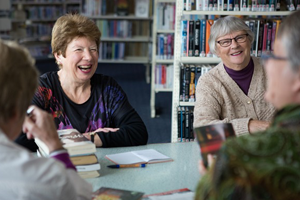 We have books groups for all ages at each of our three libraries