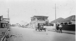 Warren Street North Hastings, after the 1931 earthquake. Ref 63_44