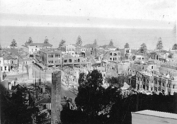 Extensive earthquake damage in Napier 1931